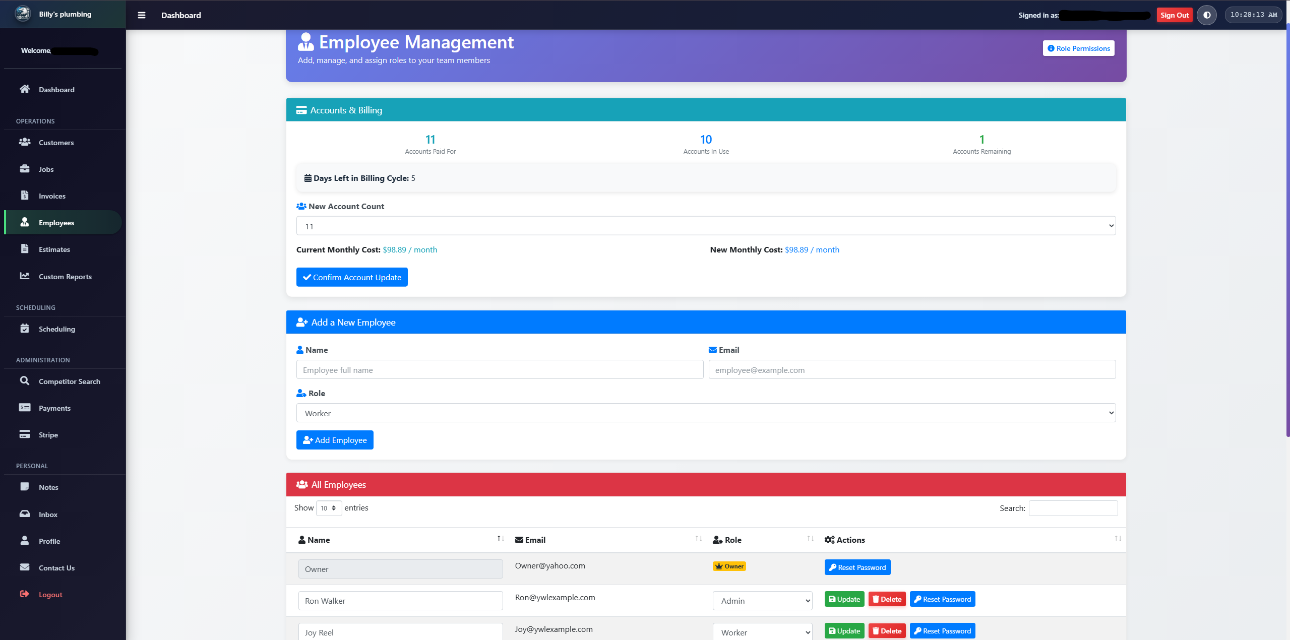 Team Management